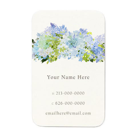 Misty Blues - Personal Calling Cards