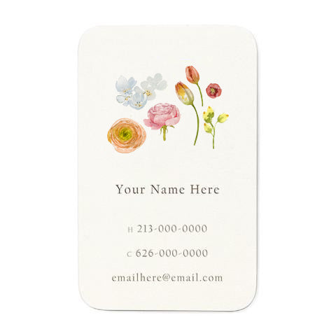 Nature's Palette - Personal Calling Cards