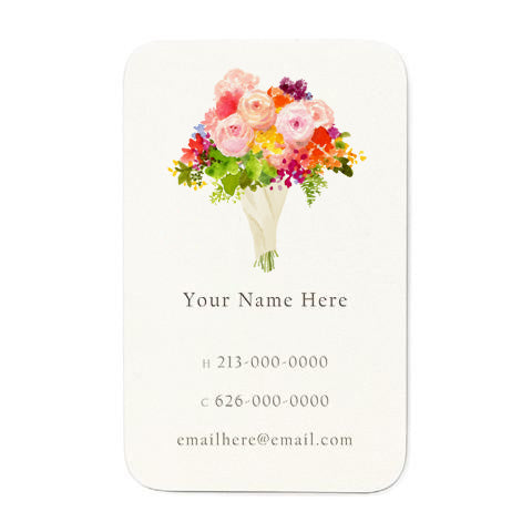 Thanks a Bunch - Personal Calling Cards