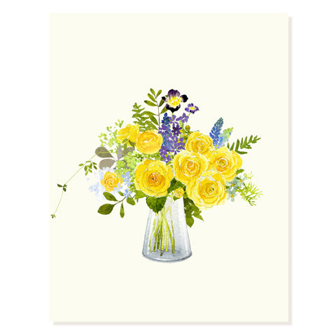 Sunshine Yellow - Occasion Card