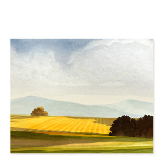 Golden Field - Art Print