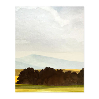 Golden Field - Art Print Triptych
