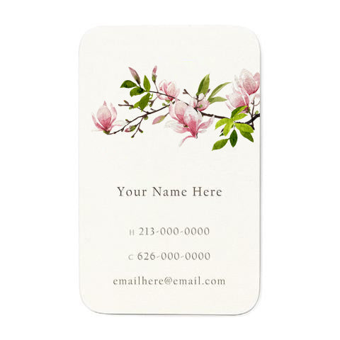Magnolia Blossom - Personal Calling Cards