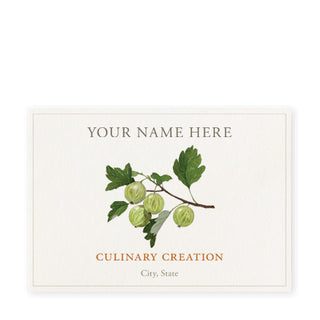 Gooseberry - Canning Labels