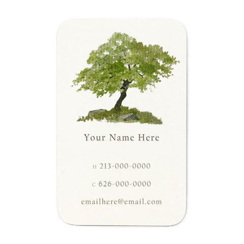 Walnut Tree - Personal Calling Cards