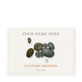 Sea Glass and Stones - Canning Labels