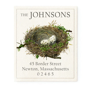 Bird Nest - Return Address Labels