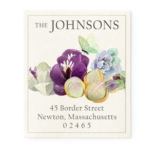 Echeveria - Return Address Labels