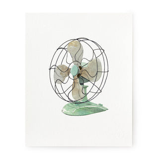Retro Fan - Art Print