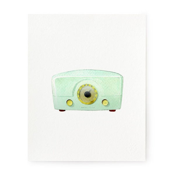 Retro Radio - Art Print