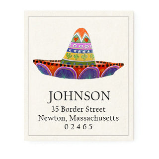 Sombrero - Return Address Labels