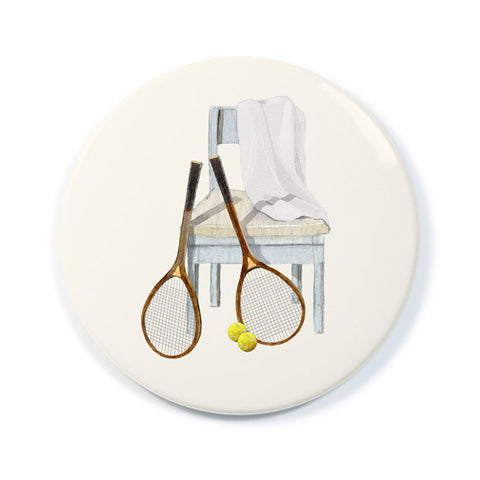 Tennis Racquets - Pocket Mirror
