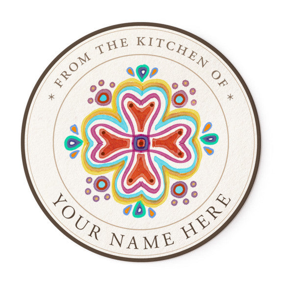 Floral Pattern - Chef Medallions