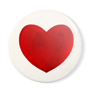Red Heart - Pocket Mirror