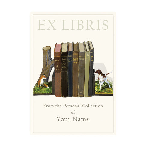 Fox and Hound Bookends