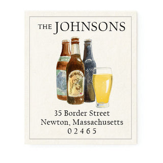 Party Brews - Return Address Labels