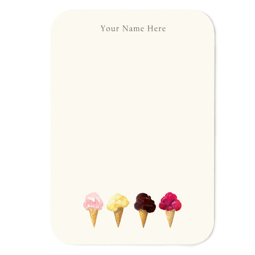 Ice Cream Feast - Small Note Cards by Felix Doolittle