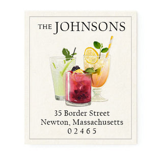 Cocktail Party - Return Address Labels
