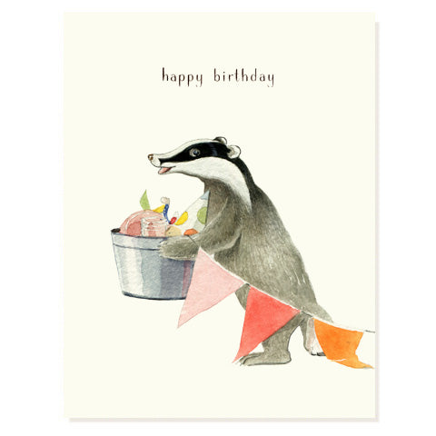 Birthday Badger