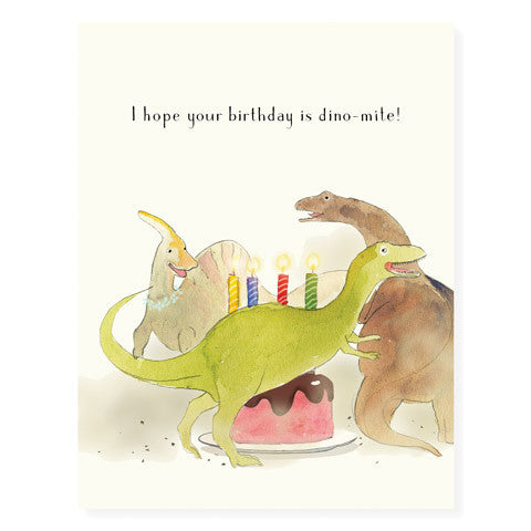 Jurassic Romp - Occasion Card