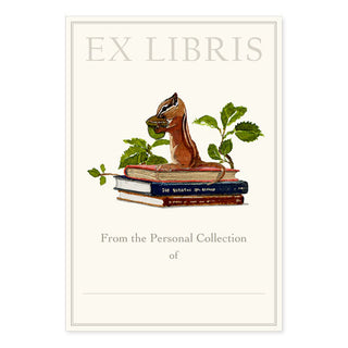 Nuts for Reading - Large Bookplates