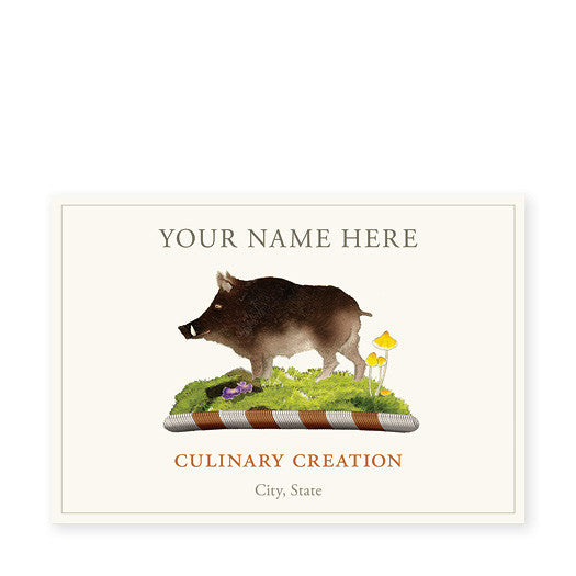 Wild Boar - Canning Labels