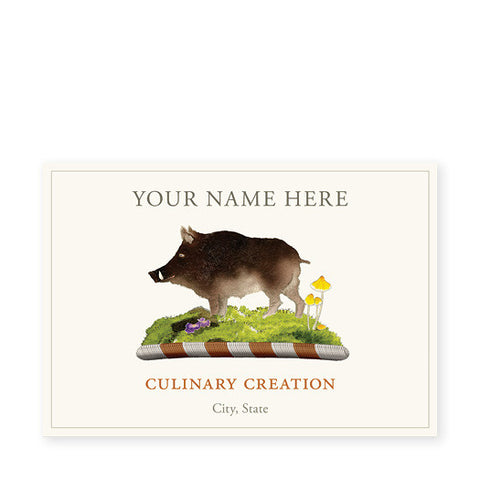 Wild Boar - Canning Labels