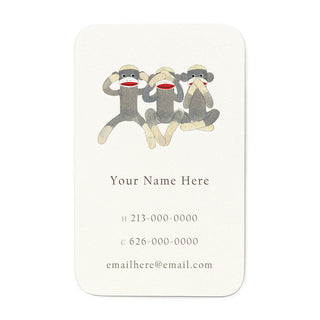 Monkey Business - Personal Calling Cards