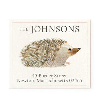 Hedgie - Return Address Labels