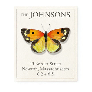 Zerene Butterfly - Return Address Labels