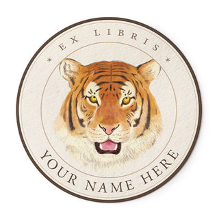 Tiger - Ex Libris Medallions