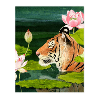 Water Tiger - Art Print Triptych
