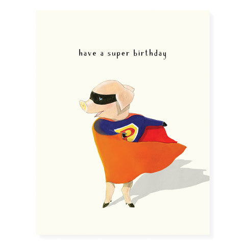 Superpig - Occasion Card