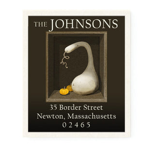 Pumpkin and Gourd - Return Address Labels