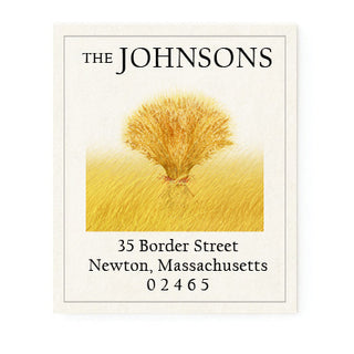 Golden Harvest - Return Address Labels