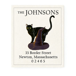 Witch Hat - Return Address Labels