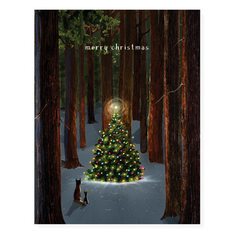 Tree Lighting - Occasion Card