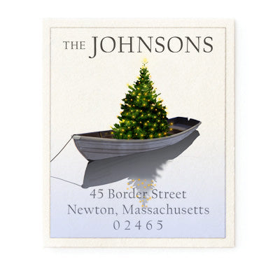 Holiday Dinghy - Return Address Labels