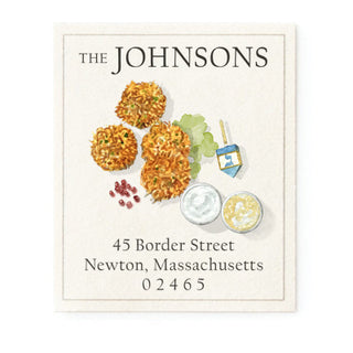 Latkes - Return Address Labels