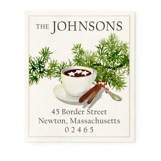 Starry Chocolate - Return Address Labels