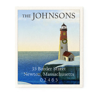 Coastal Christmas - Return Address Labels