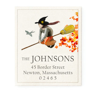 October Flight - Return Address Labels