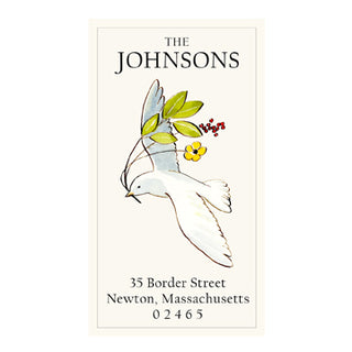 Peace Love Joy - Panoramic Return Address Labels