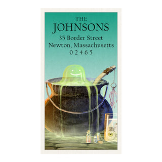 Bubble Trouble - Panoramic Return Address Labels