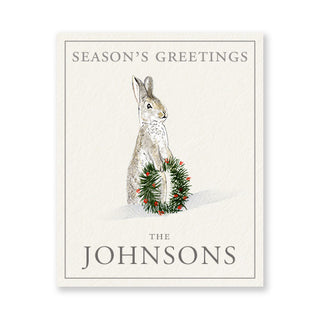 Bunny Wreath - Word Play Labels