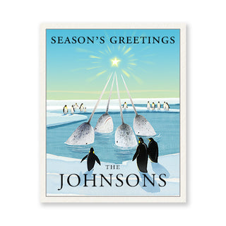 Narwhal Blessings - Word Play Labels