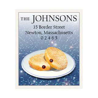 Sufganiyot - Return Address Labels