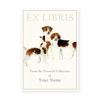 Three Beagles - Bookplates