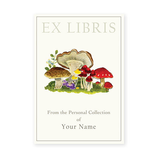 Mushrooms - Bookplates