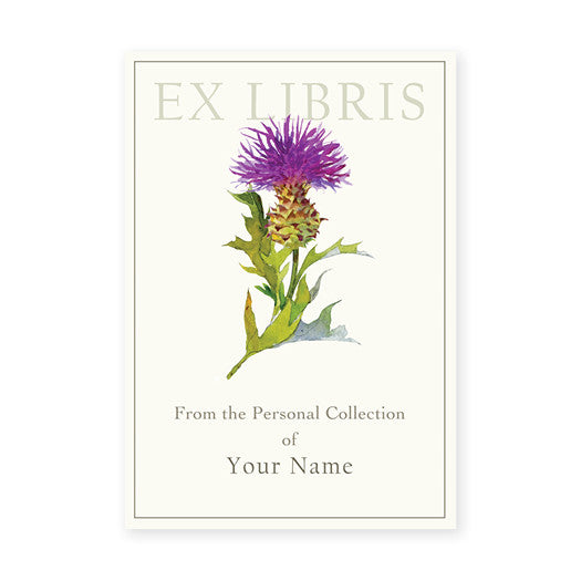 Violet Thistle - Bookplates
